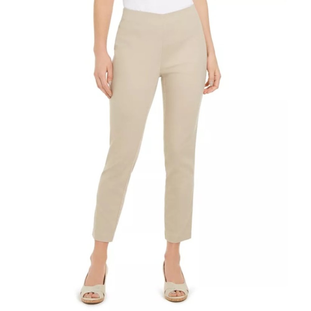 Charter Club Petite Chelsea Stretch-Twill Skinny Pants